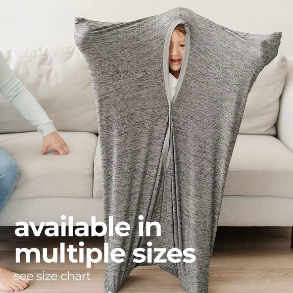 AS SEEN ON SHARKTANK Teenage Adult Swaddle for Sensory, Anxiety Compression Sock - Picture 4 of 13